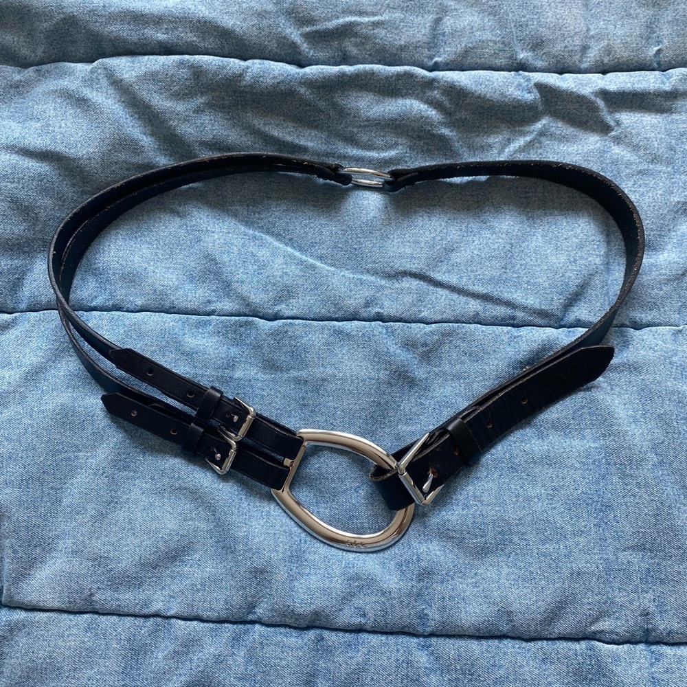 Lauren Ralph Lauren Black leather belt